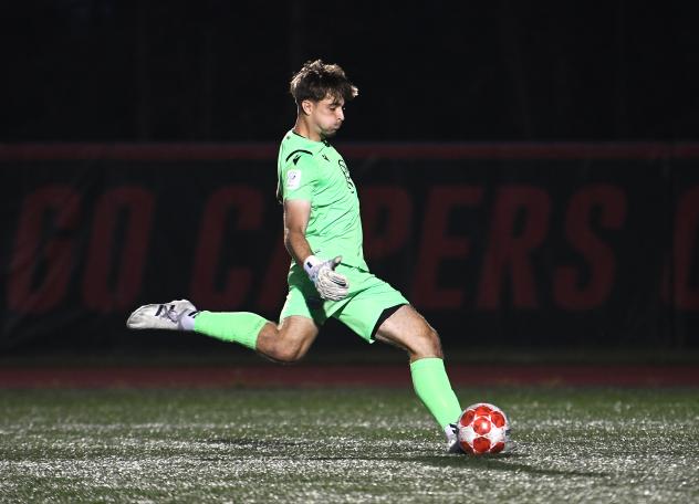 Halifax Wanderers goalkeeper Daniel Clarke