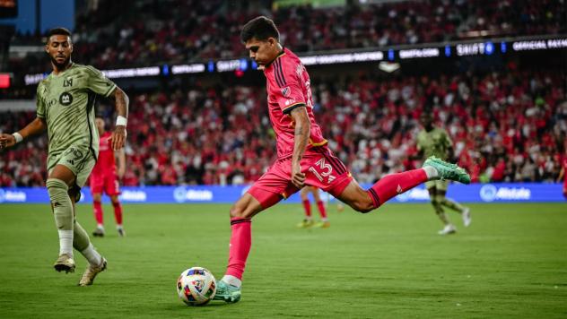 St. Louis CITY SC defender Anthony Markanich