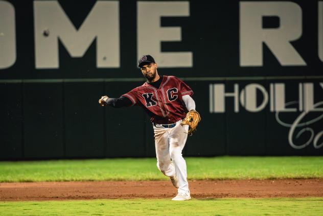 Kansas City Monarchs' Abiatal Avelino in action