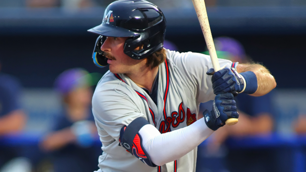 Mississippi Braves at bat