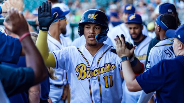 Montgomery Biscuits' Heriberto Hernandez
