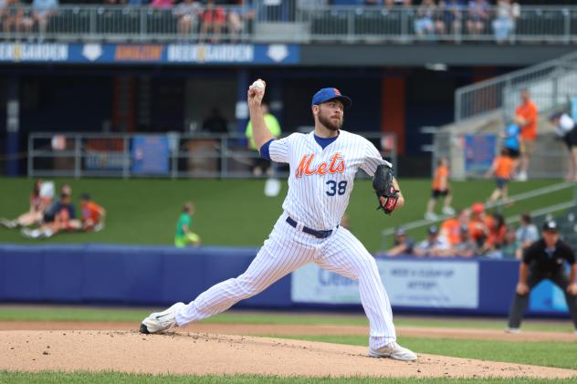 Syracuse Mets pitcher Tylor Megill