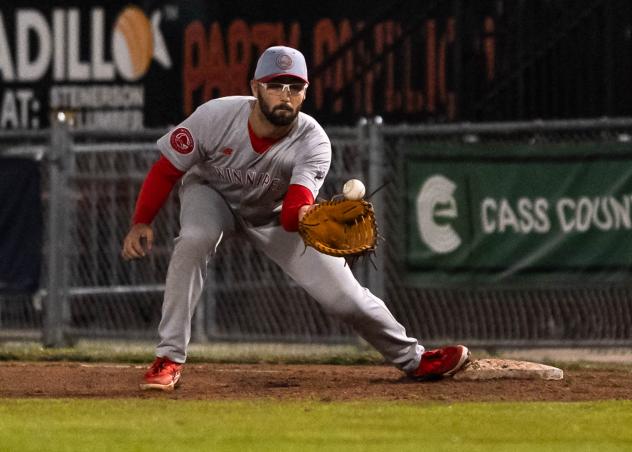 Winnipeg Goldeyes' Jake McMurray in action