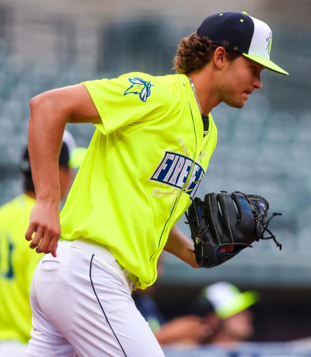 Columbia Fireflies' Josh Hansell on game night