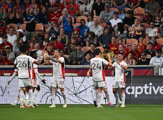 San Jose Earthquakes celebrate win