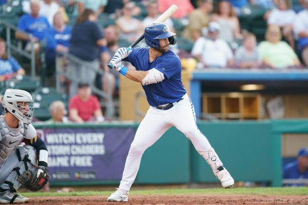 Omaha Storm Chasers outfielder Tyler Gentry