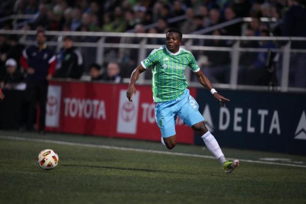 Sounders FC defender Nouhou