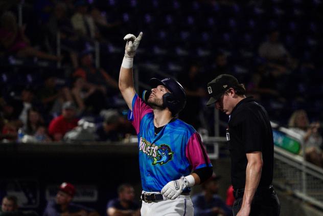 Pensacola Blue Wahoos' Joe Mack on game night