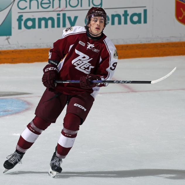 Blake Gowan of the Peterborough Petes