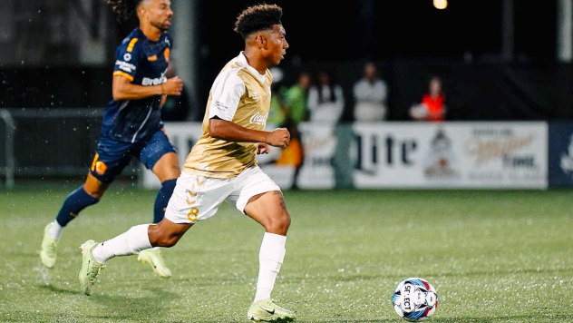 Birmingham Legion FC's Kobe Hernandez-Foster in action