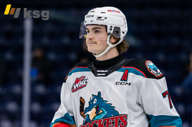 Kelowna Rockets forward Max Graham