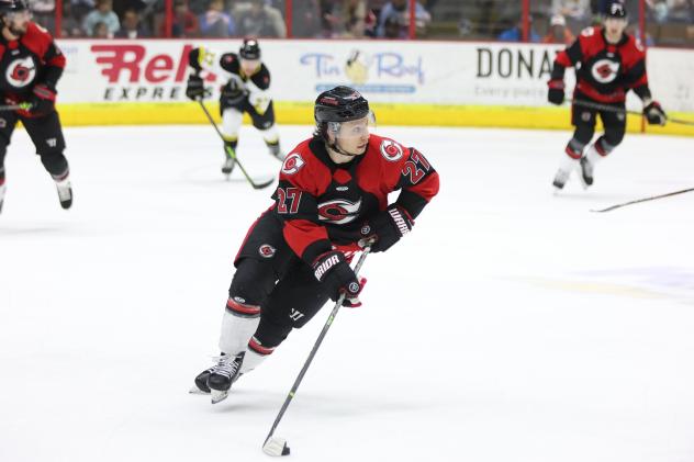 Forward Patrick Polino with the Cincinnati Cyclones