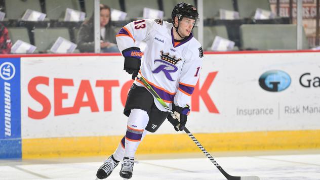 Forward Chase Brand with the Reading Royals