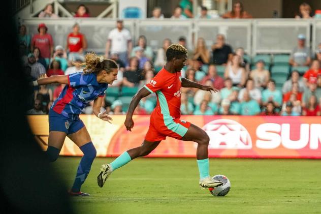 Kansas City Current forward Temwa Chawinga