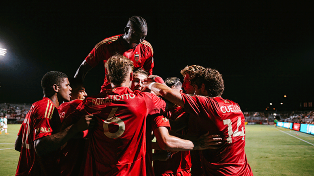 Phoenix Rising FC celebrates win