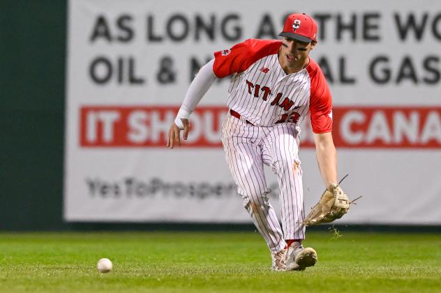 Ottawa Titans' Christian Ibarra in action