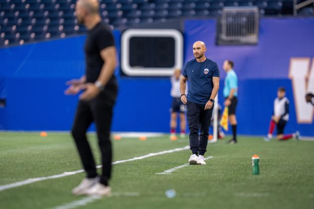 Atlético Ottawa Head Coach Carlos González