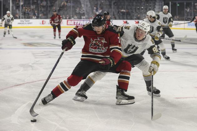 Tucson Roadrunners battle the Henderson Silver Knights