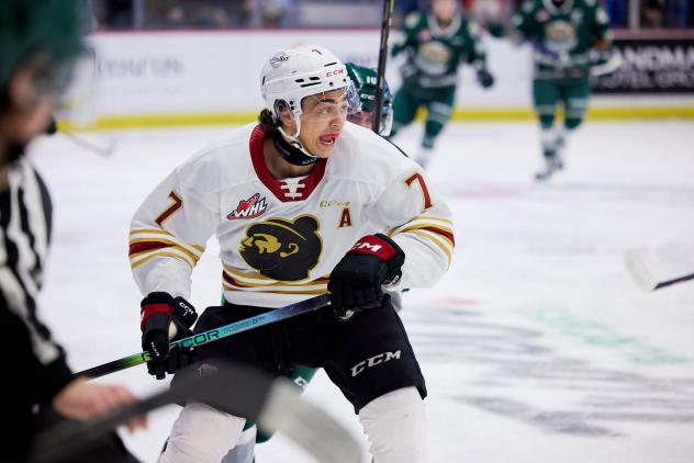 Ty Halaburda of the Vancouver Giants
