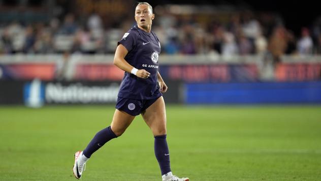 Racing Louisville defender Courtney Petersen