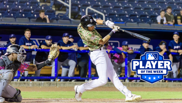 Biloxi Shuckers outfielder Lamar Sparks