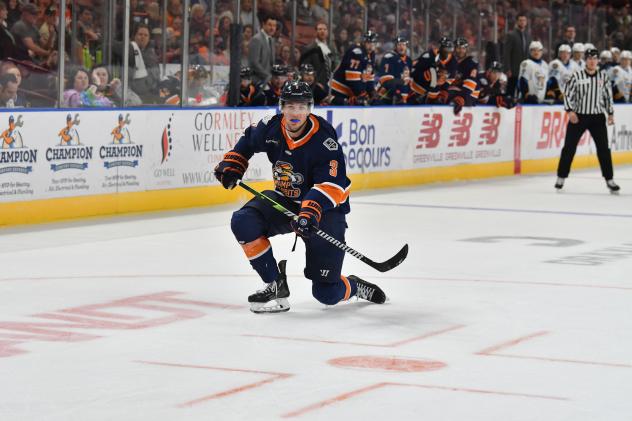 Greenville Swamp Rabbits defenseman Joe Leahy