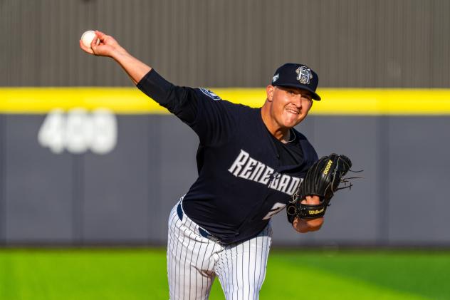 Hudson Valley Renegades pitcher Trent Sellers