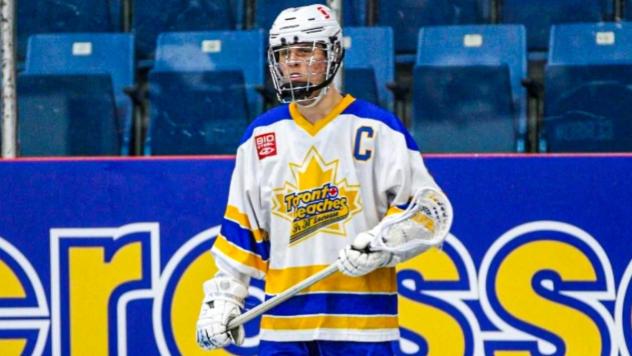 Saskatchewan Rush first round pick Matt Acchione