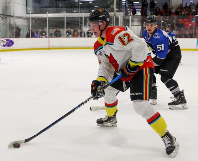 New Mexico Ice Wolves forward Ethan Hull