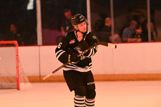 Wenatchee Wild's Maddix McCagherty on game night
