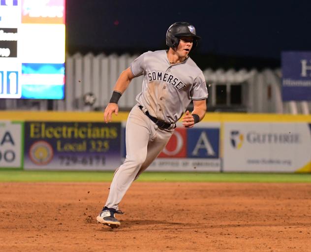 Grant Richardson of the Somerset Patriots
