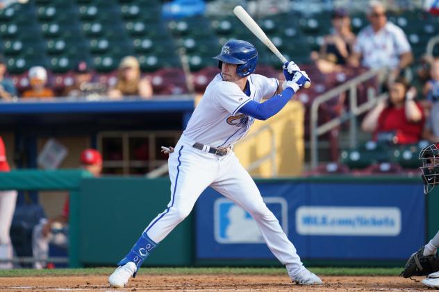 Omaha Storm Chasers outfielder Drew Waters