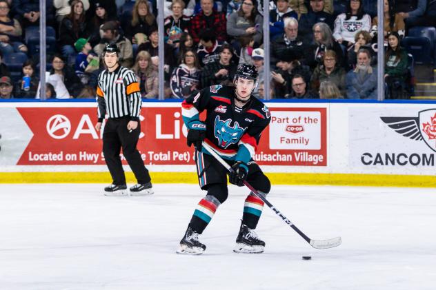 Kelowna Rockets defenceman Caden Price