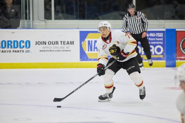 Ty Halaburda of the Vancouver Giants