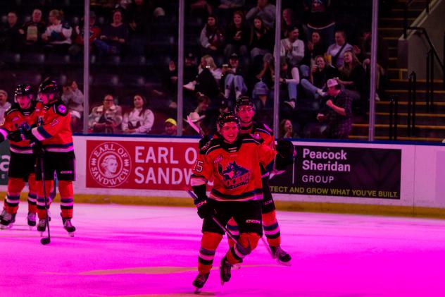 Kelowna Rockets left wing Levi Benson