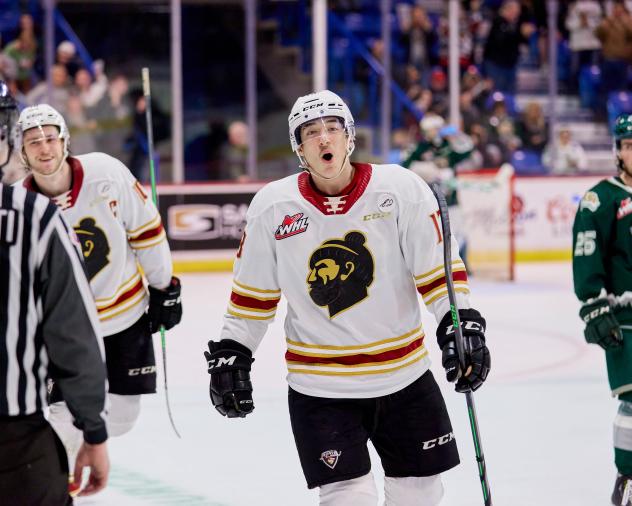 Vancouver Giants defenceman Damian Palmieri