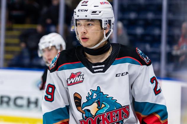 Kelowna Rockets forward Hiroki Gojsic