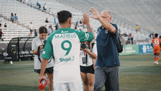 Birmingham Legion FC forward Darwin Matheus