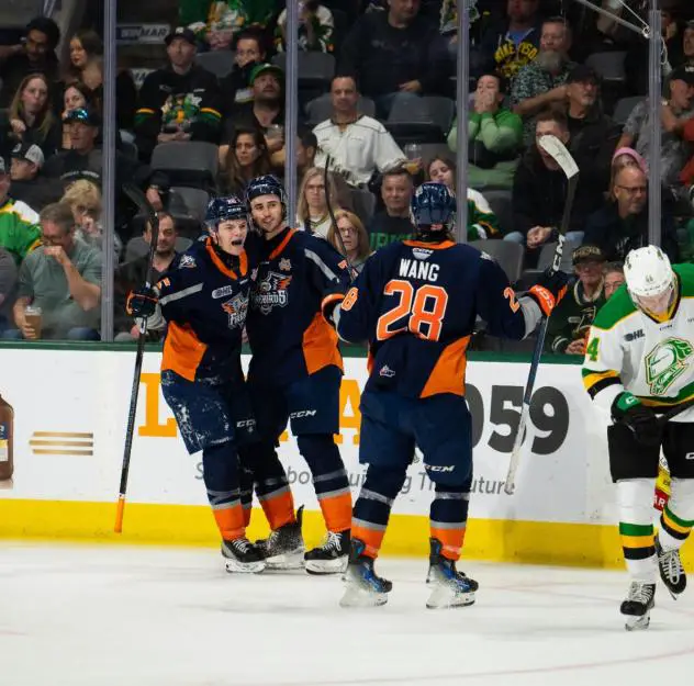 Flint Firebirds on game night