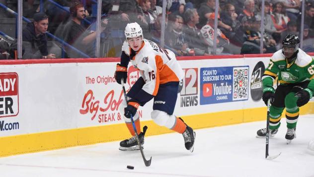 Flint Firebirds' Nathan Aspinall in action