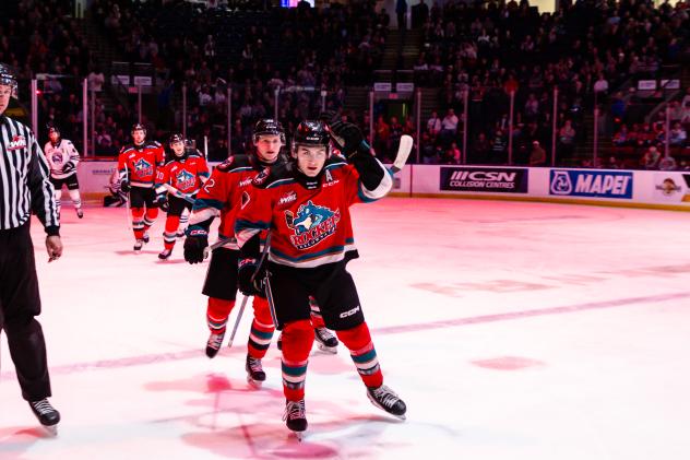 Kelowna Rockets forward Max Graham