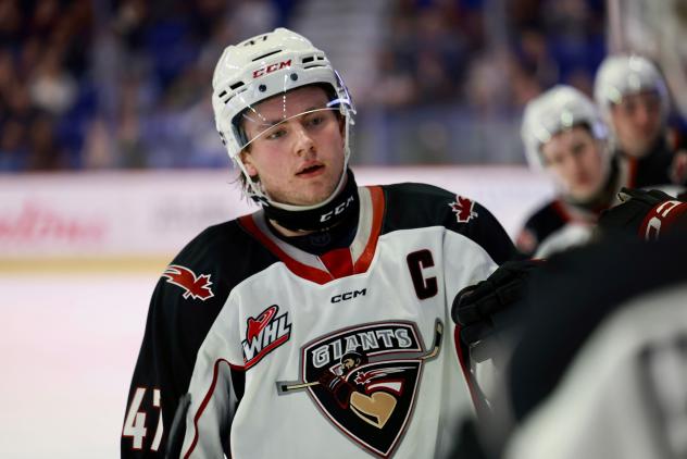 Vancouver Giants' Mazden Leslie