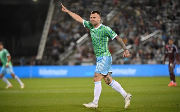 Seattle Sounders FC's Albert Rusnák