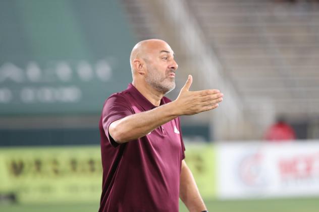 Detroit City FC Head Coach Danny Dichio