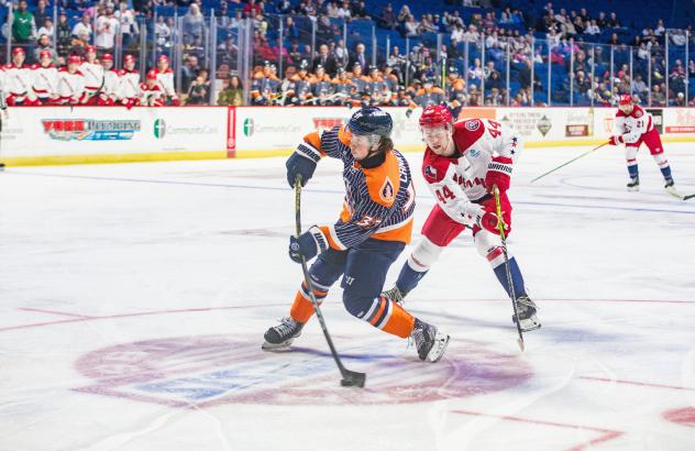 Forward Kyle Crnkovic with the Tulsa Oilers