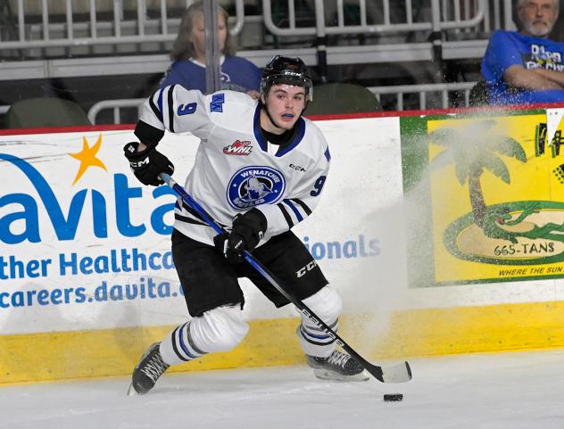 Former Wenatchee Wild forward Zach Benson