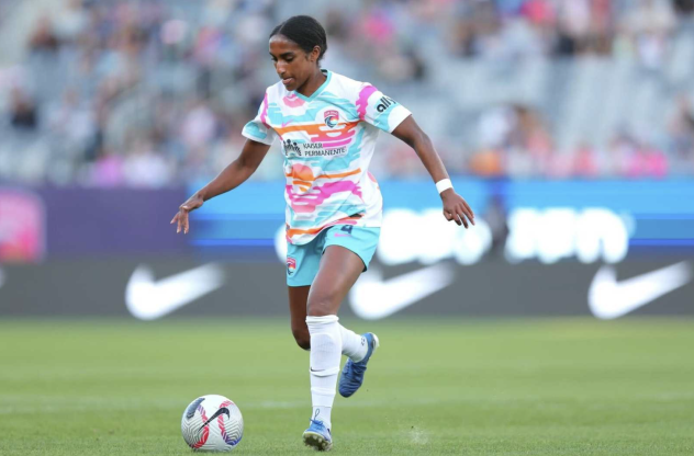 San Diego Wave FC defender Naomi Girma