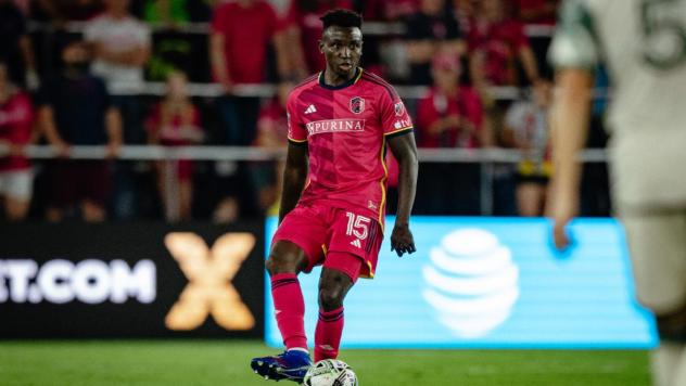 St. Louis CITY SC defender Josh Yaro