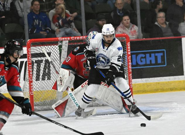 Wenatchee Wild forward Zane Saab