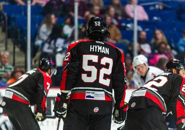 Rapid City Rush's Aaron Hyman on game night